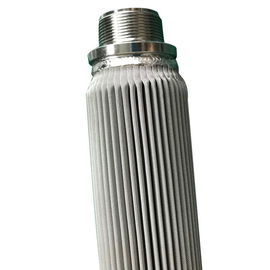 20um Polymer Pleated Filter Element Gas Filter Cartridge High Performance