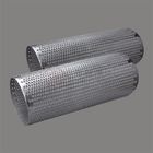 Punched Wire Mesh Filter Basket Water Filter Elements For Liquid Filtration