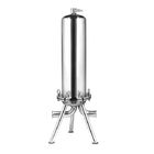 30 Inch Liquid Filter Housing 304/316 Stainless Steel Corrosion Resistance