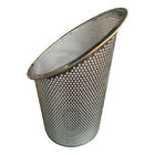 2205 Sintered Stainless Steel Basket Filter For Temporary Strainers