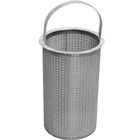 316l Perforated Plate 1um Stainless Steel Basket Filter For Industrial Filter