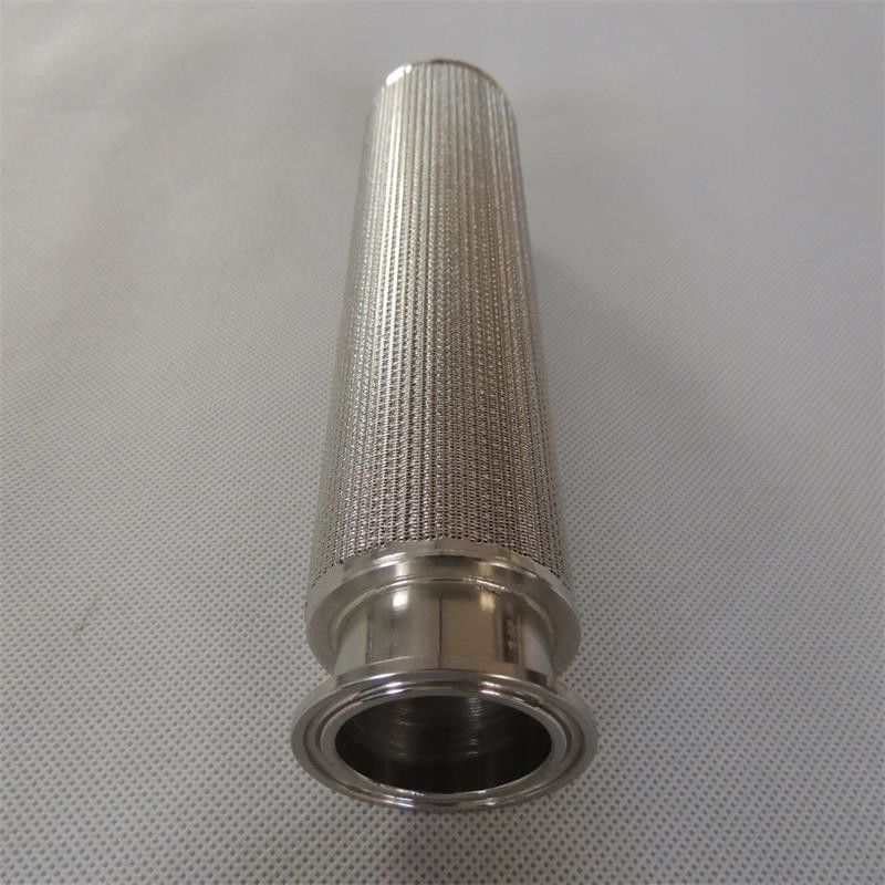 Cleanable Respirator Stainless Steel Mesh Filter Cartridge For Vacuum Feeding Machine