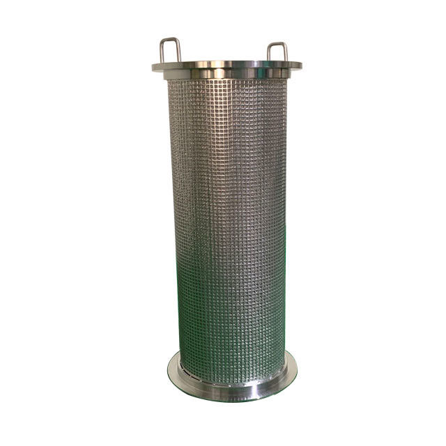 Fluid Self Cleaning 30Mpa Stainless Steel Filter Cylinder For Water Filtration